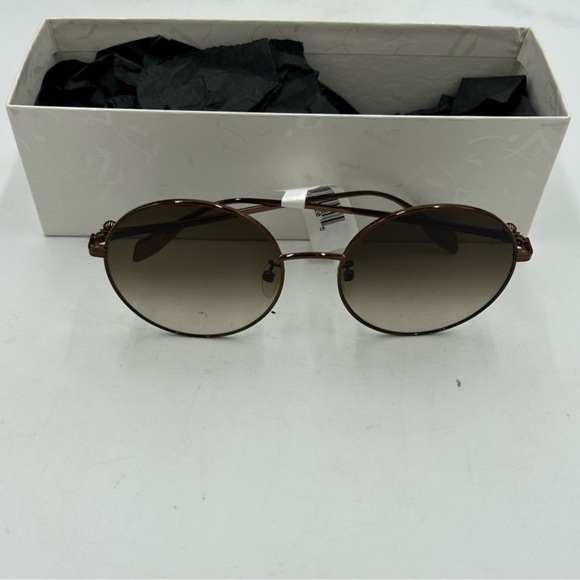 Women’s Alexander McQueen round sunglasses made in Italy main image 4